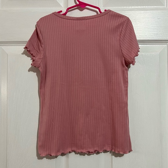 ❄️ Lily Bleu - Girls Ribbed Top - Picture 2 of 3